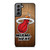 MIAMI HEAT WOODEN LOGO NBA Samsung Galaxy S21 Plus Case Cover
