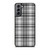 GREY CHECK FABRIC TEXTURES Samsung Galaxy S21 Plus Case Cover
