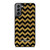 COACH NEW YORK GOLD ZIG ZAG Samsung Galaxy S21 Plus Case Cover