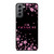 COACH FLOWERS PURPLE Samsung Galaxy S21 Plus Case Cover