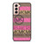 MICHAEL KORS PINK STRIP LOGO Samsung Galaxy S21 Case Cover