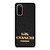 COACH NEW YORK BLACK LEATHER 2 Samsung Galaxy S20 Case Cover