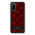 COACH NEW YORK RED GOLD Samsung Galaxy S20 Case Cover