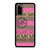 MICHAEL KORS PINK STRIP LOGO Samsung Galaxy S20 Case Cover