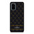 COACH NEW YORK GOLD PATTERN Samsung Galaxy S20 Plus Case Cover