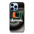 MIAMI HURRICANES ICON iPhone 13 Pro Max Case Cover