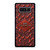 COACH NEW YORK BROWN 2 Samsung Galaxy Note 8 Case Cover