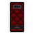 COACH NEW YORK RED GOLD Samsung Galaxy Note 8 Case Cover