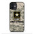 US ARMY ARMY STRONG CAMO iPhone 12 Mini Case Cover