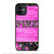 VICTORIA'S SECRET PINK FLORAL iPhone 12 Mini Case Cover