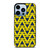 ARSENAL YELLOW RETRO PATTERN iPhone Case Cover