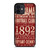ALABAMA CRIMSON TIDE FOOTBALL CLUB 1892 iPhone 12 Mini Case Cover