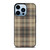 BROWN TARTAN PLAID PATTERN iPhone Case Cover
