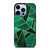 EMERALD AND COPPER GEOMETRIC PATTERN iPhone Case Cover