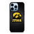 IOWA HAWKEYES METAL LOGO iPhone Case Cover