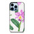 PURPLE ORCHID FLOWER PAINTING iPhone Case Cover