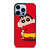 SHIN CHAN RED MINIMALIST iPhone Case Cover