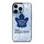 TORONTO MAPLE LEAFS MARBLE LOGO iPhone Case Cover