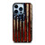 USA FLAG AMERICAN BASEBALL iPhone Case Cover