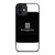 GIVENCHY PARIS BLACK LOGO iPhone 12 Mini Case Cover
