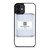 GIVENCHY PARIS LIGHT BLUE iPhone 12 Mini Case Cover