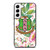 AKA PINK AND GREEN FLOWER LOGO Samsung Galaxy Case Cover