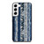 BLUE STRETCHED CHIFFON FABRIC Samsung Galaxy Case Cover