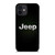 JEEP GREEN CARBON LOGO iPhone 12 Mini Case Cover