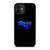 LOS ANGELES RAMS NEON BLUE LOGO iPhone 12 Mini Case Cover