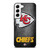 KANSAS CITY CHIEFS METAL LOGO Samsung Galaxy Case Cover