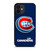 MONTREAL LES CANADIENS NHL 3D LOGO iPhone 12 Mini Case Cover