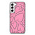 PINK LOVE BRUSHES PATTERN Samsung Galaxy Case Cover