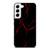RED NEON LIGHTNING PATTERN Samsung Galaxy Case Cover
