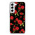 SEAMLESS RED ROSE PATTERN Samsung Galaxy Case Cover