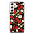 SEAMLESS RED WHITE ROSE PATTERN Samsung Galaxy Case Cover SEAMLESS RED WHITE ROSE PATTERN Samsung Galaxy Case Cover