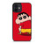 SHIN CHAN RED MINIMALIST iPhone 12 Mini Case Cover