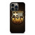 BARCELONA FC GOLD LOGO iPhone 13 Pro Case Cover