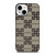 GIVENCHY LOGO COLLAGE LEATHER iPhone 13 Mini Case Cover
