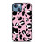 PINK LEOPARD PATTERN iPhone 13 Case Cover PINK LEOPARD PATTERN iPhone 13 Case Cover