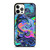 BLUE LIQUID CHROME iPhone 12 Pro Case Cover