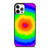 LOVE RAINBOW TIE DYE PATTERN iPhone 12 Pro Case Cover