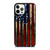 USA FLAG AMERICAN BASEBALL iPhone 12 Pro Case Cover
