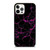 VIOLET ABSTRACT SMOKED GRID iPhone 12 Pro Case Cover