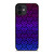 BLACK MAMBA PURPLE PATTERN iPhone 12 Mini Case Cover
