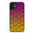 BLACK MAMBA YELLOW PURPLE PATTERN iPhone 12 Mini Case Cover