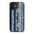 BLUE STRETCHED CHIFFON FABRIC iPhone 12 Mini Case Cover