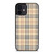 CREAM TARTAN PATTERN iPhone 12 Mini Case Cover