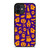 HAPPY HALLOWEEN PURPLE PATTERN iPhone 12 Mini Case Cover