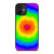 LOVE RAINBOW TIE DYE PATTERN iPhone 12 Mini Case Cover