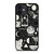 LUNAR PATTERN BLACK WHITE iPhone 12 Mini Case Cover
